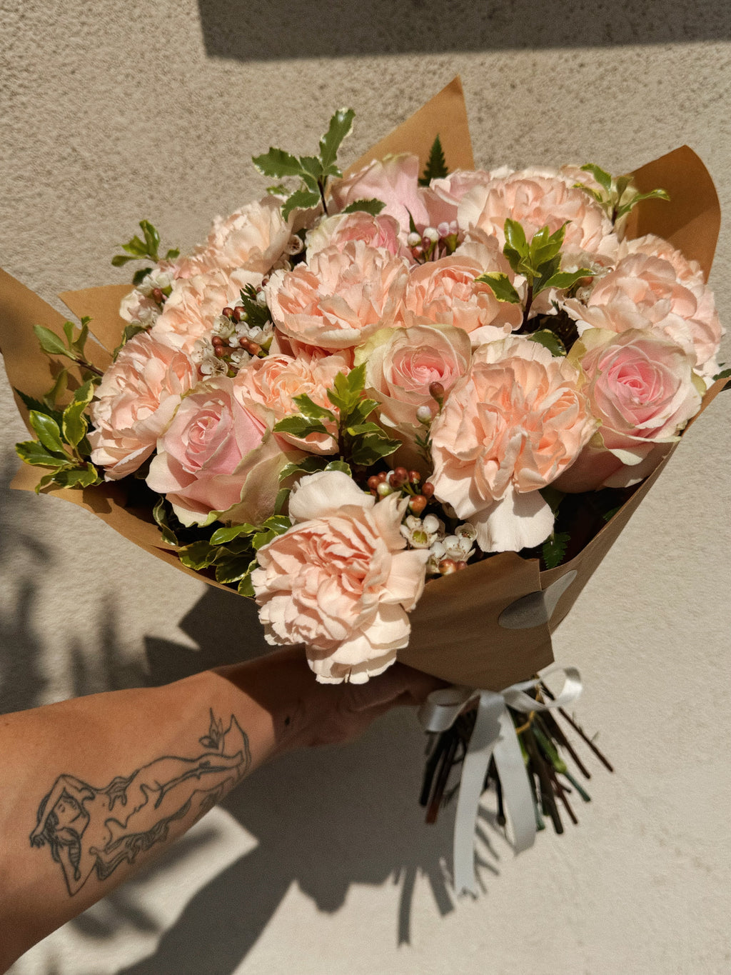 The blushing pilgrim {bouquet}