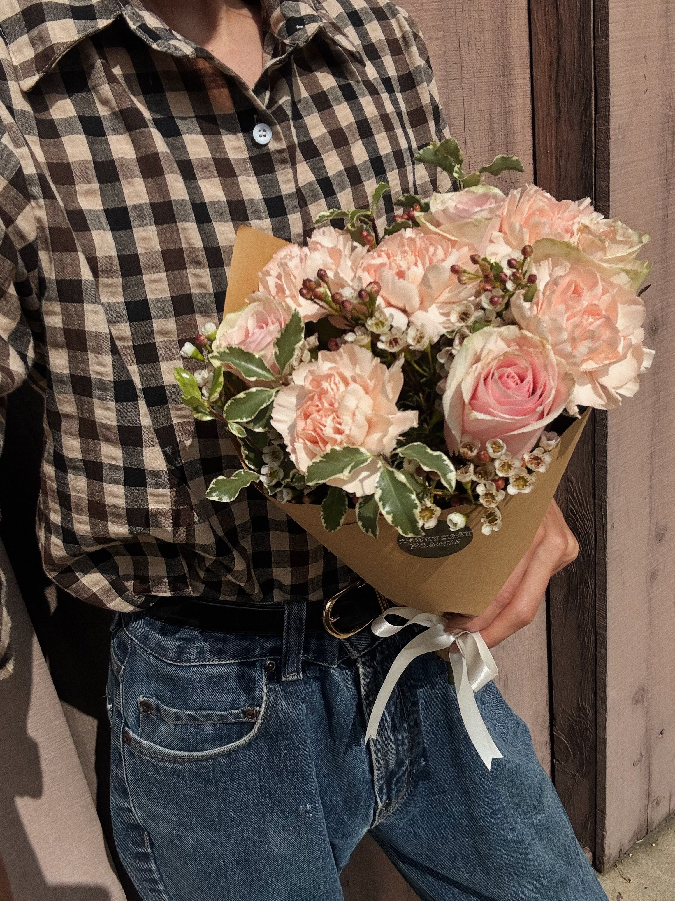 The blushing pilgrim {bouquet}