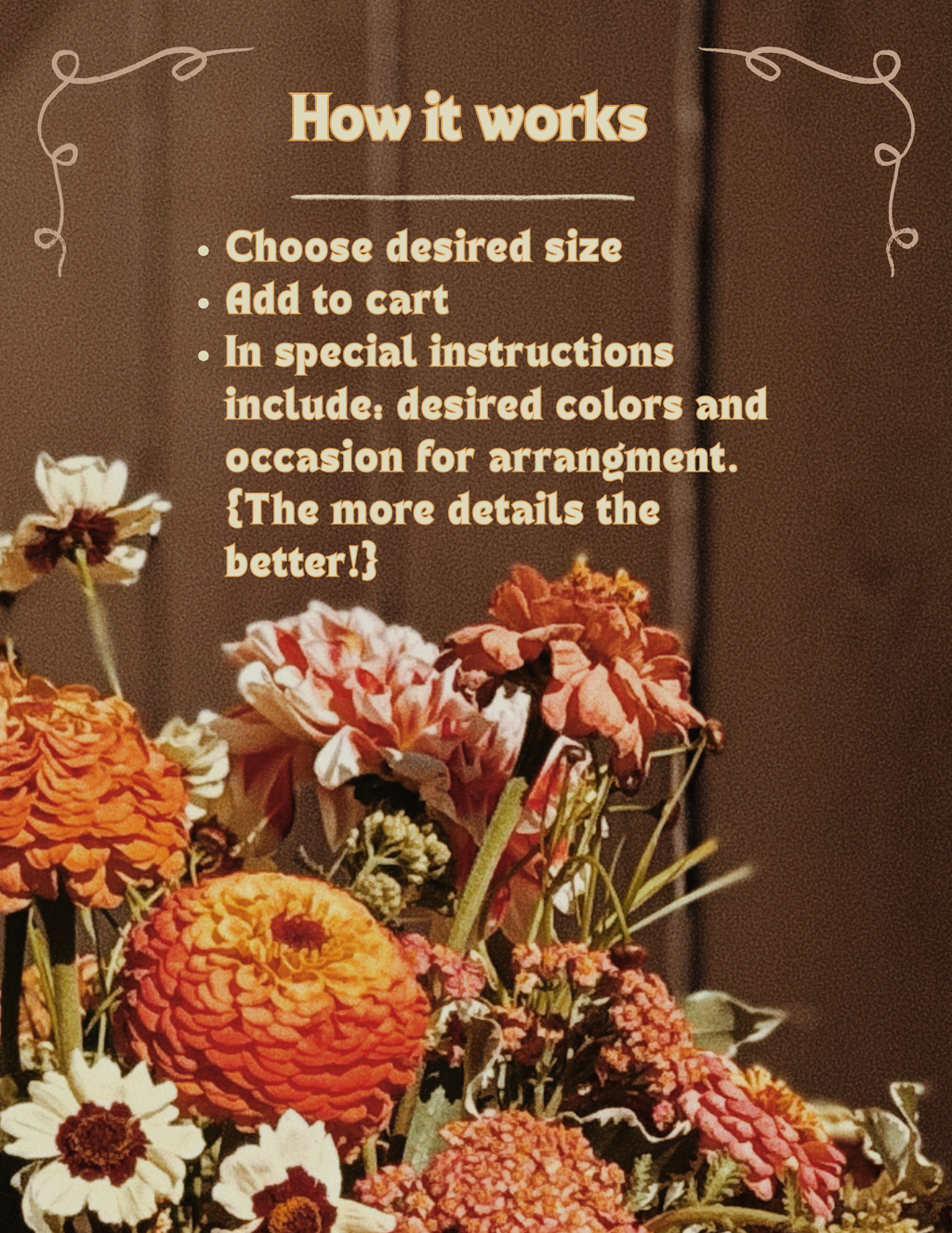 Something Sweet {Arrangement} By Honeybaby Blooms