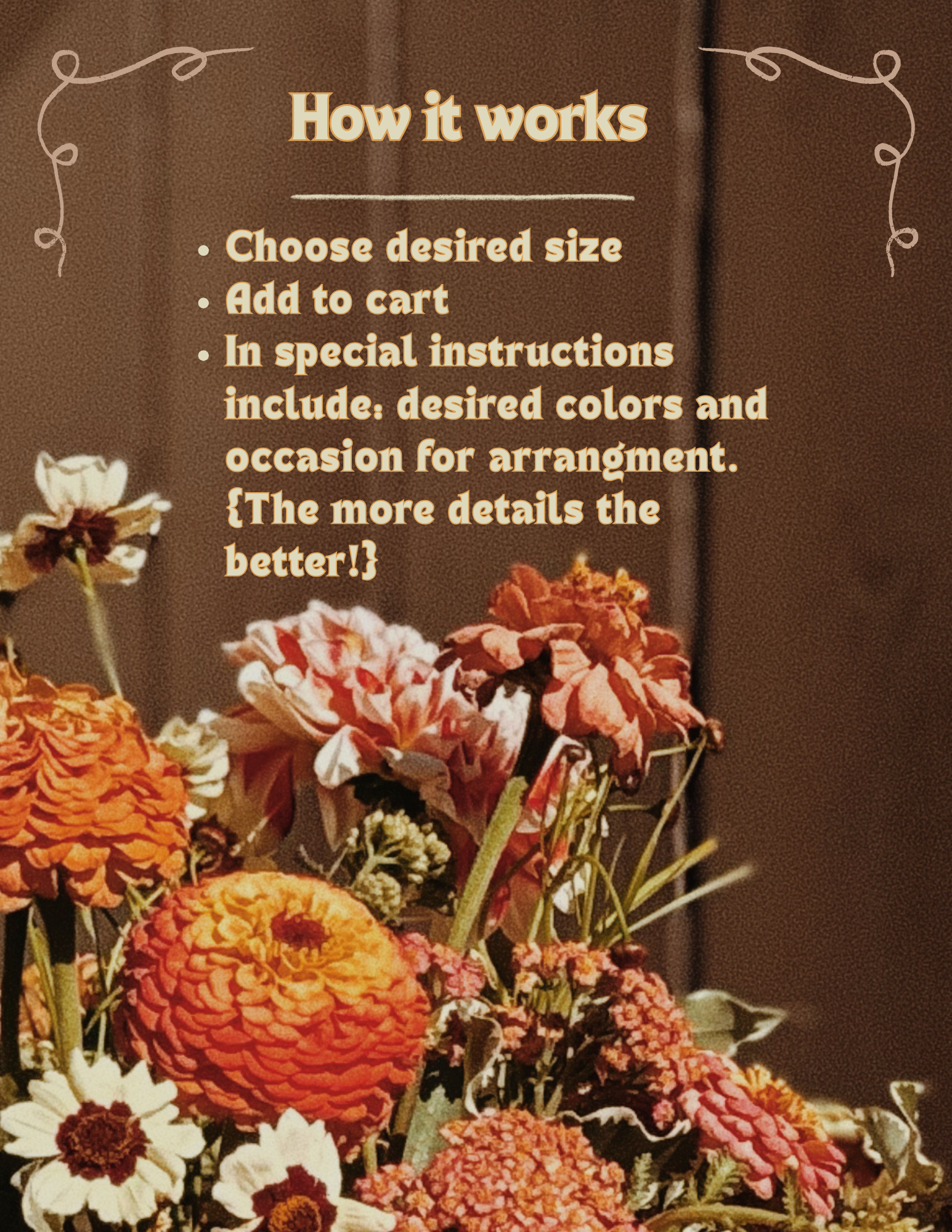 Something Sweet {Arrangement} By Honeybaby Blooms
