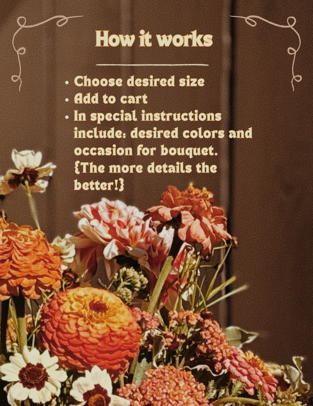 Something Sweet {Bouquet} by HoneyBaby Blooms
