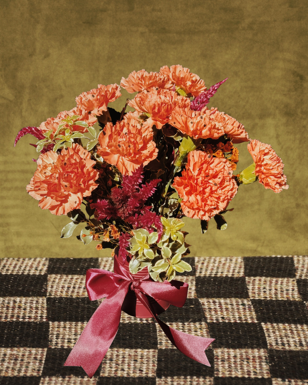Can~O~Carns! Polka Dotted Carnations!