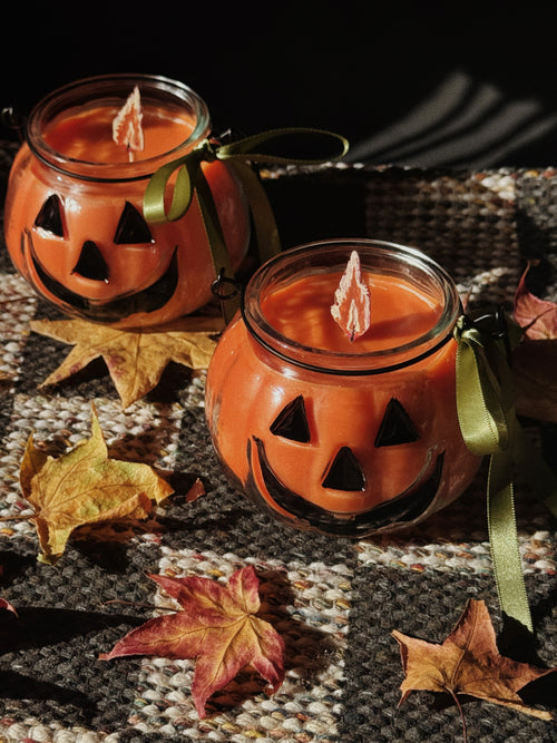Mystic Wishing Jack~O~Lantern Candle
