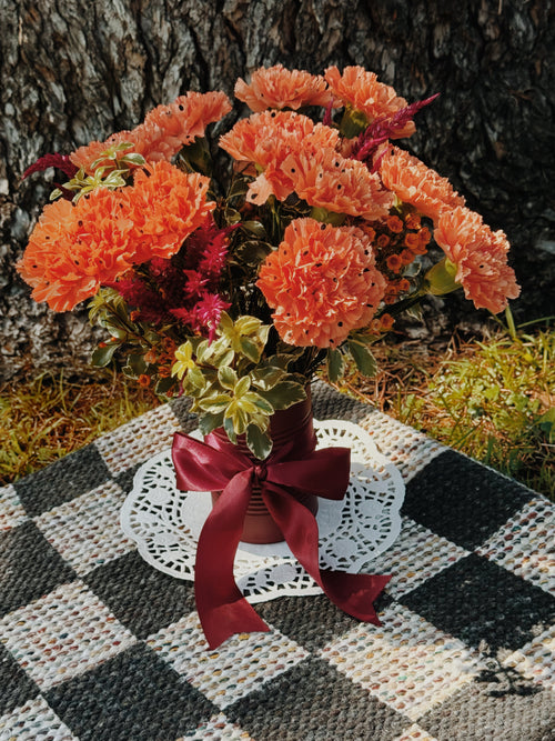 Can~O~Carns! Polka Dotted Carnations!